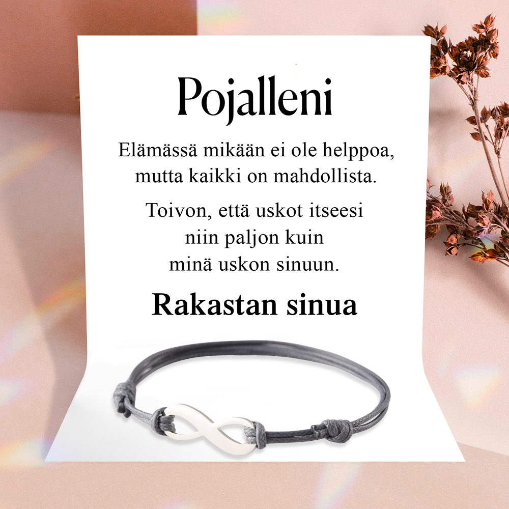 Infinity rannekoru - Pojalleni tai Tyttärelleni