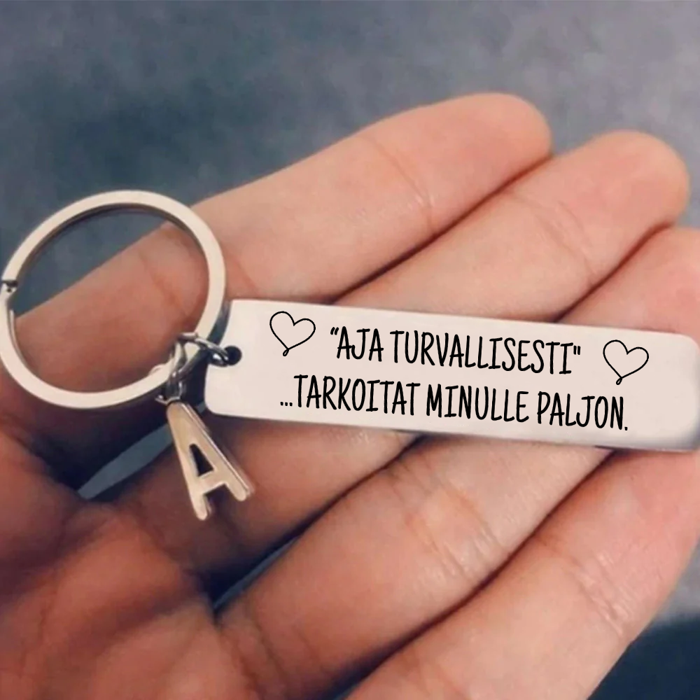 Aja turvallisesti - Avaimenperä läheisillesi