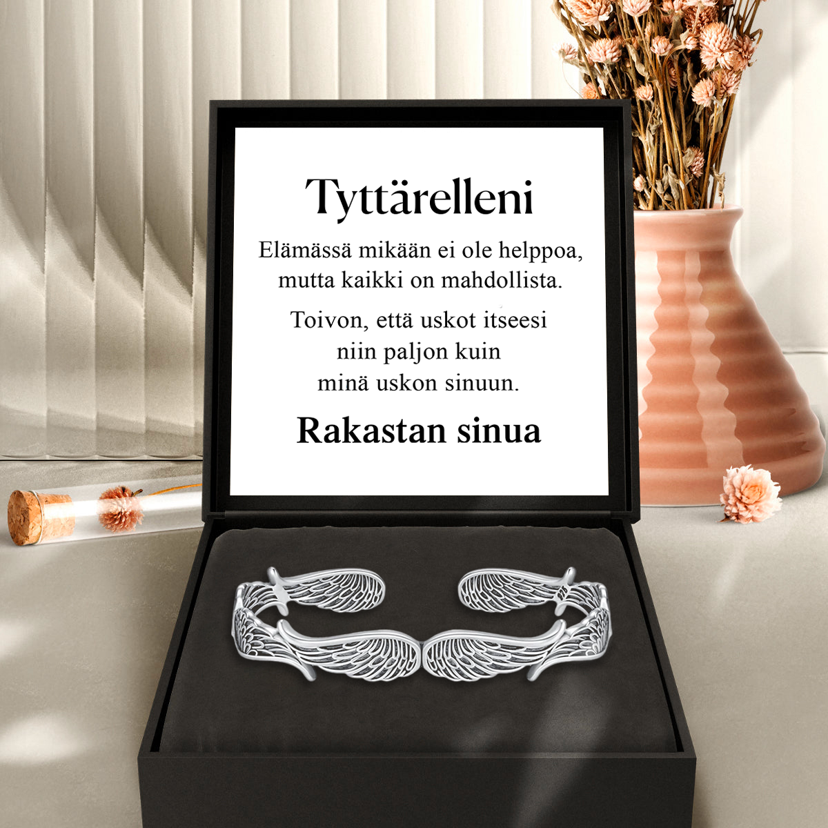 Tyttärelleni - Enkeli rannekoru