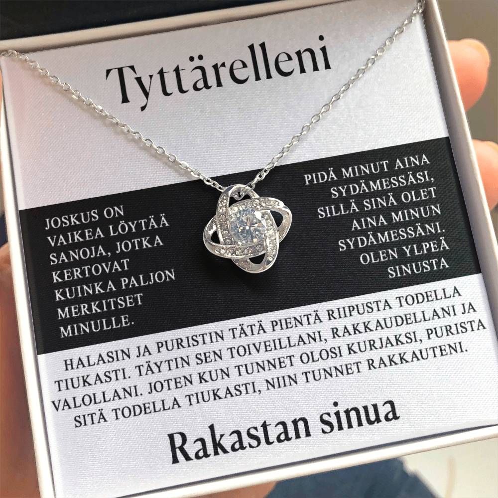 Tyttärelleni - On vaikea selittää, kuinka paljon merkitset minulle