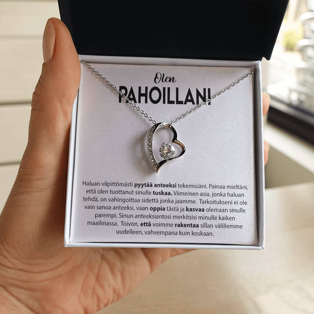 Olen Pahoillani, Pyydän Vilpittömästi Anteeksi