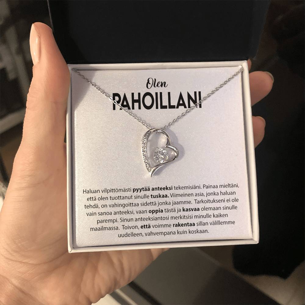 Olen Pahoillani, Pyydän Vilpittömästi Anteeksi