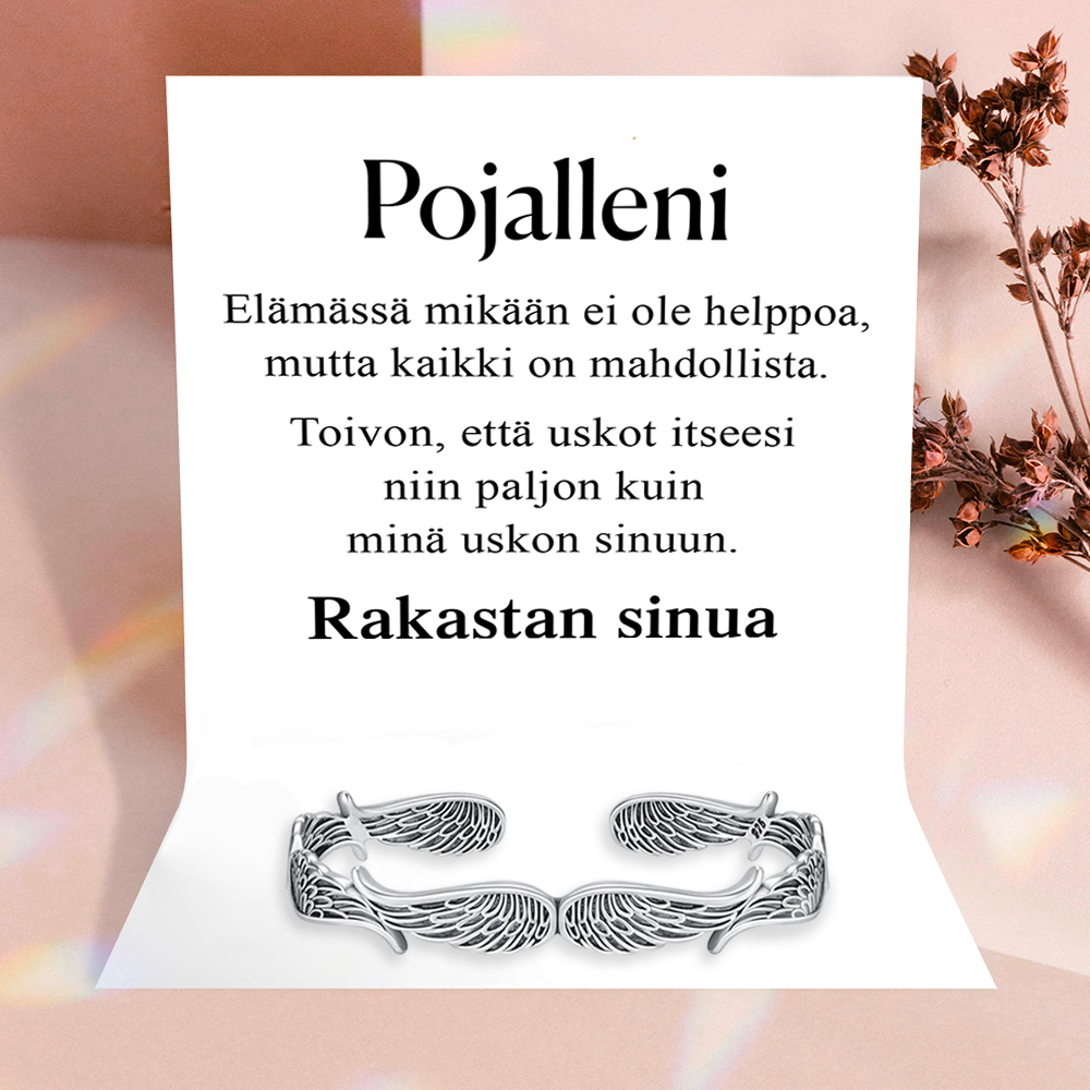 Tyttärelleni - Enkeli rannekoru